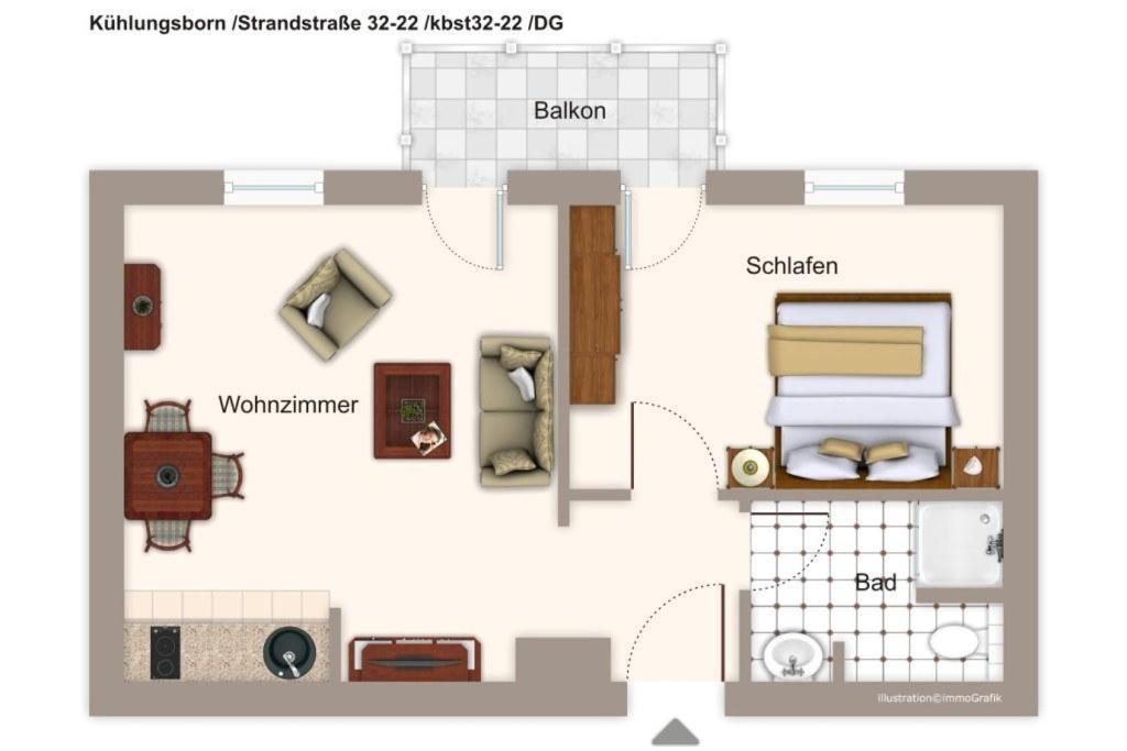 Strandstrasse 32 Strandstrasse 32-22 Ostseebad Kühlungsborn Exteriör bild